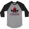 mouthy canadian 3/4 Sleeve Shirt