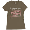 i nominate you for the dumpster full of aids needles challenge Ladies Fitted T-Shirt
