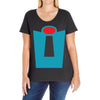 Vintage Mr. Incredible Ladies Curvy T-Shirt