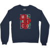 mexico with roses Crewneck Sweatshirt