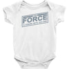 the force is strong with this one Baby Onesie