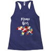 mama bear floral Racerback Tank