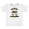 Super Cool Granddaughter Of A Freaking Awesome Pop Pop Toddler T-shirt