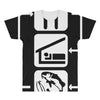 v2 eat sleep fish All Over Men's T-shirt