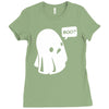 halloween boo Ladies Fitted T-Shirt