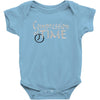 compression of time Baby Bodysuit