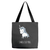 stabby the unicorn Tote Bags