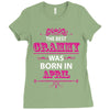 The Best Gramps Are Born In April Ladies Fitted T-Shirt