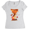 fire storm Women's Triblend Scoop T-shirt