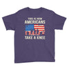 This Is How Americans Take A Knee Youth Tee