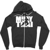 muay thai mma gym sport gym train Zipper Hoodie
