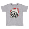 skull biker Toddler T-shirt