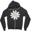 he loves me he loves me not Zipper Hoodie