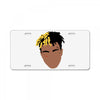 abstract design of xxxtentacion License Plate