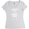 bear hugs Women's Triblend Scoop T-shirt