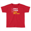 single taken trainin to go super saiyan Toddler T-shirt