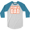 power dad 3/4 Sleeve Shirt