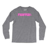 fighter breast cancer Long Sleeve Shirts