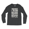 wizards kill wizards Long Sleeve Shirts