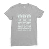 mcclane winter sweater Ladies Fitted T-Shirt
