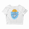 death surfer Crop Top