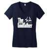 the godfather cool Women's V-Neck T-Shirt