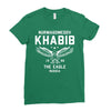 khabib the eagle Ladies Fitted T-Shirt