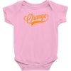 orange Baby Bodysuit