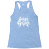 nasty savage 85 thrash metal Racerback Tank