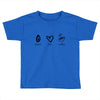 peace love coffee Toddler T-shirt