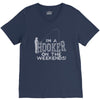 i'm a hooker on the weekends V-Neck Tee