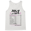 July Girl Facts Cancer Tank Top