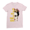 ask me about my feminist agenda frida kahlo Ladies Fitted T-Shirt