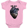galaxy heart Baby Bodysuit