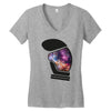 Astranout Helmet Women's V-Neck T-Shirt