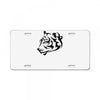 tribal tiger License Plate