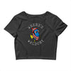 where's waldory (type) Crop Top
