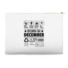 Born In December Accessory Pouches