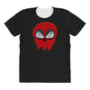 Deadpool Skull All Over Women's T-shirt