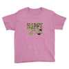 happy when duck hunting Youth Tee