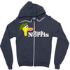 duck norris Zipper Hoodie
