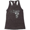 girl butterfly head Racerback Tank