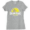 safari zone Ladies Fitted T-Shirt