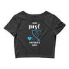 Our First Father's Day! Baby Boy Crop Top