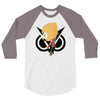 funny black gamming 3/4 Sleeve Shirt