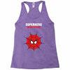 Superhero On The Way Racerback Tank
