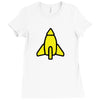Reggie Rocket Ladies Fitted T-Shirt