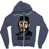 bad ass avec frank vega Zipper Hoodie