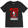 zombie  do not feed the zombies fun V-Neck Tee