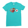 oh yeah Ladies Fitted T-Shirt